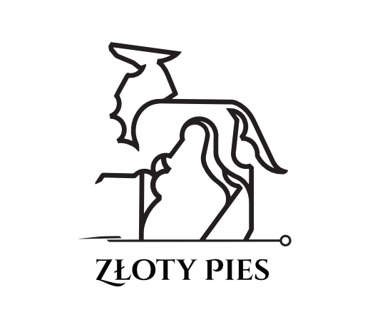 Logo - Złoty pies